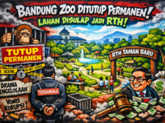 Bandung Zoo Ditutup Permanen, Lahan Disulap Jadi RTH Usai Drama Pengelolaan dan Vonis Korupsi
