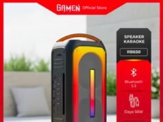 ROBOT RB650 Speaker Karaoke Bluetooth 50W Harganya Pas Bingit