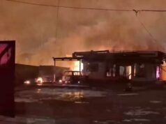 Kabut Gas Putih Memenuhi Jalanan Kampung Cinyosog, Cimuning, Kecamatan Mustikajaya Bekasi