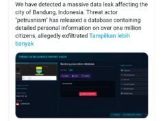 Data 1 Juta Warga Bandung Diduga Bocor